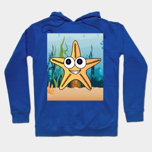 Colorful Funny Fish With Googly Eyes Hoodie